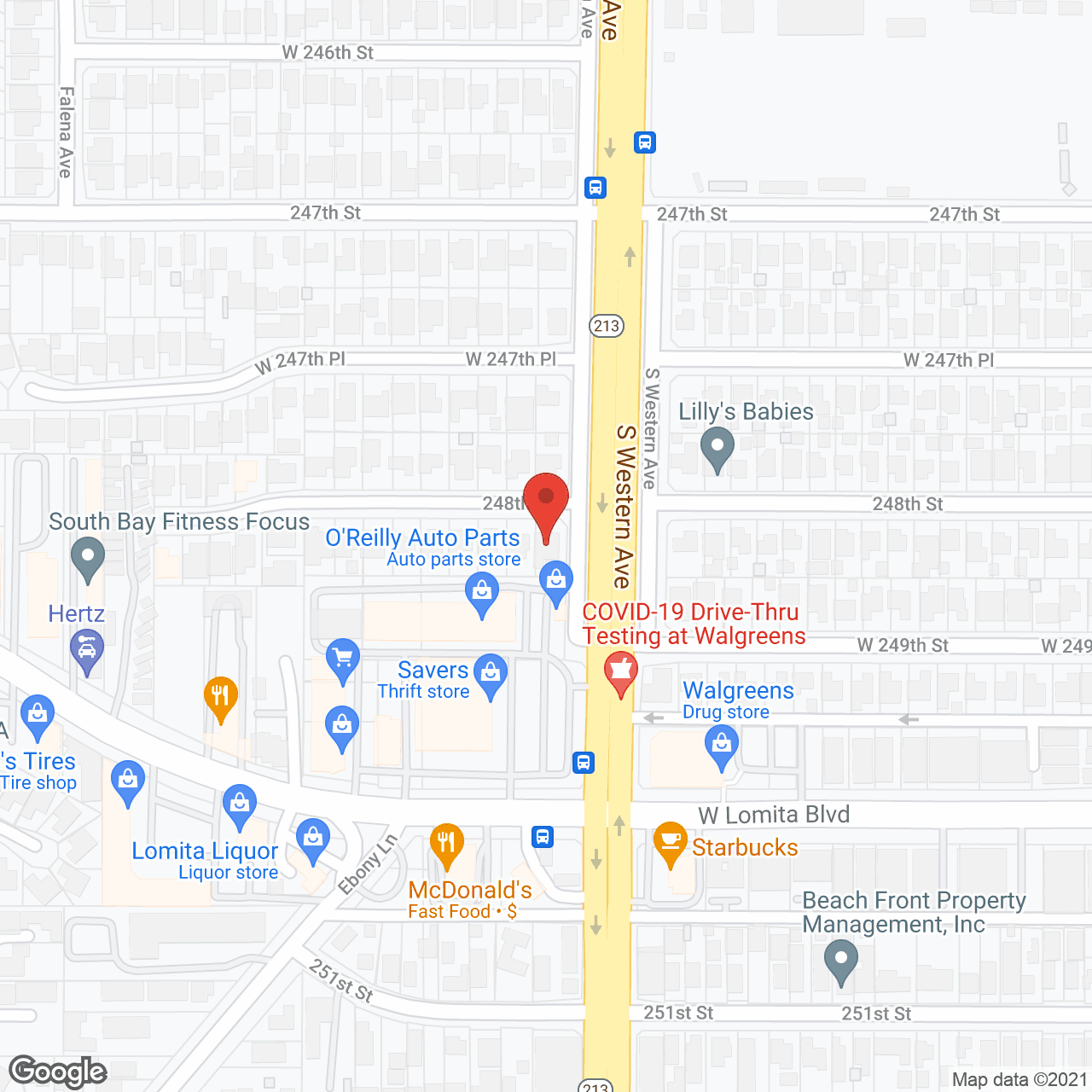 TLC Guest Home in google map