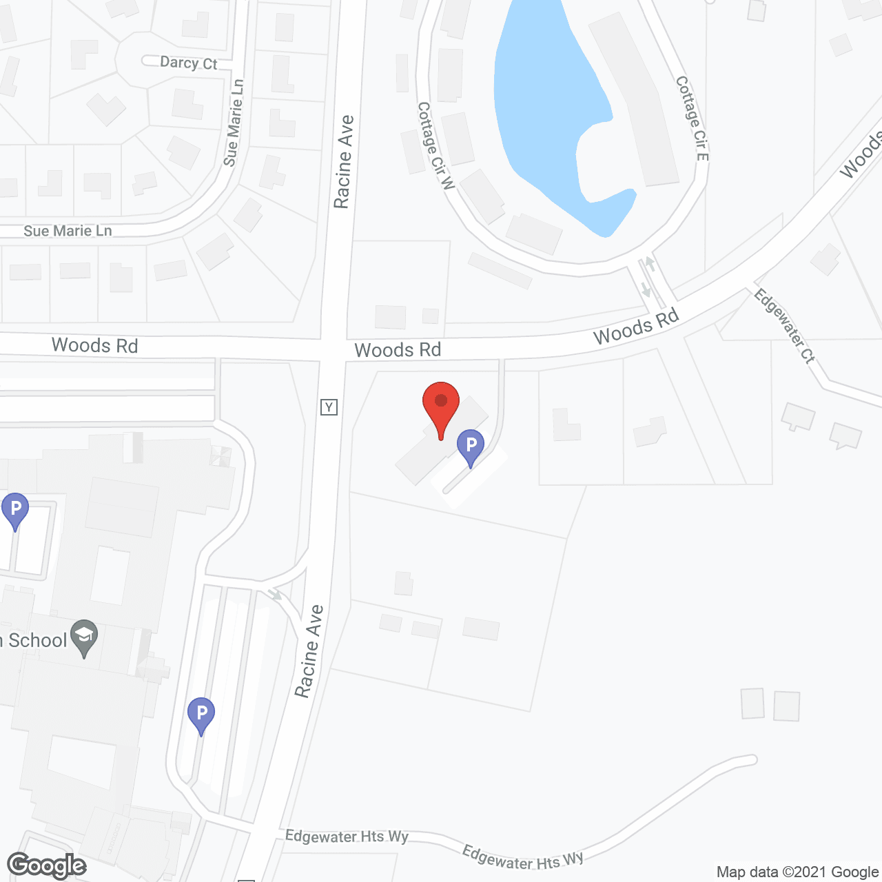 Woodview Senior Apartments in google map