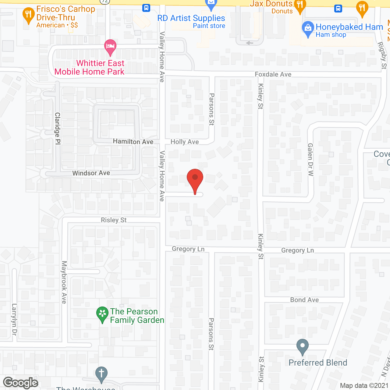 Family Home Care in google map