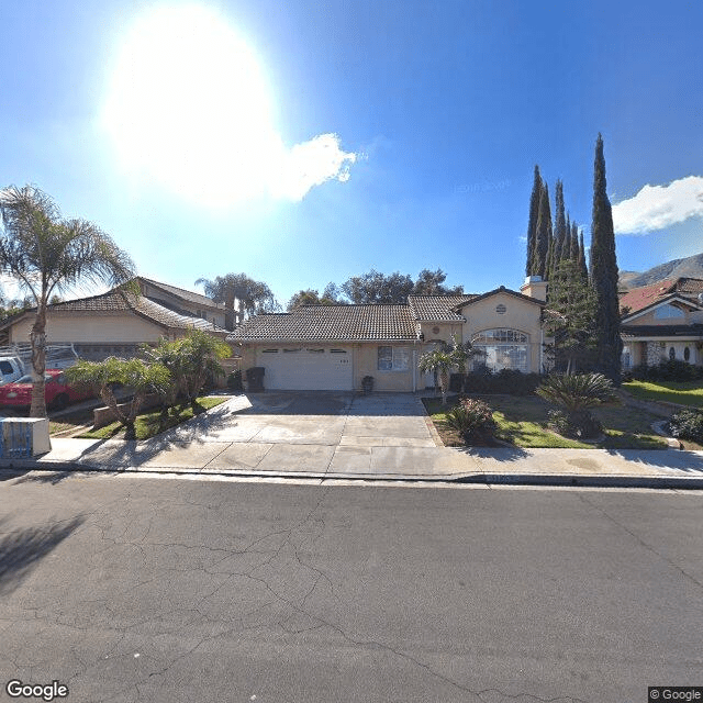 street view of Ellery's Care Home