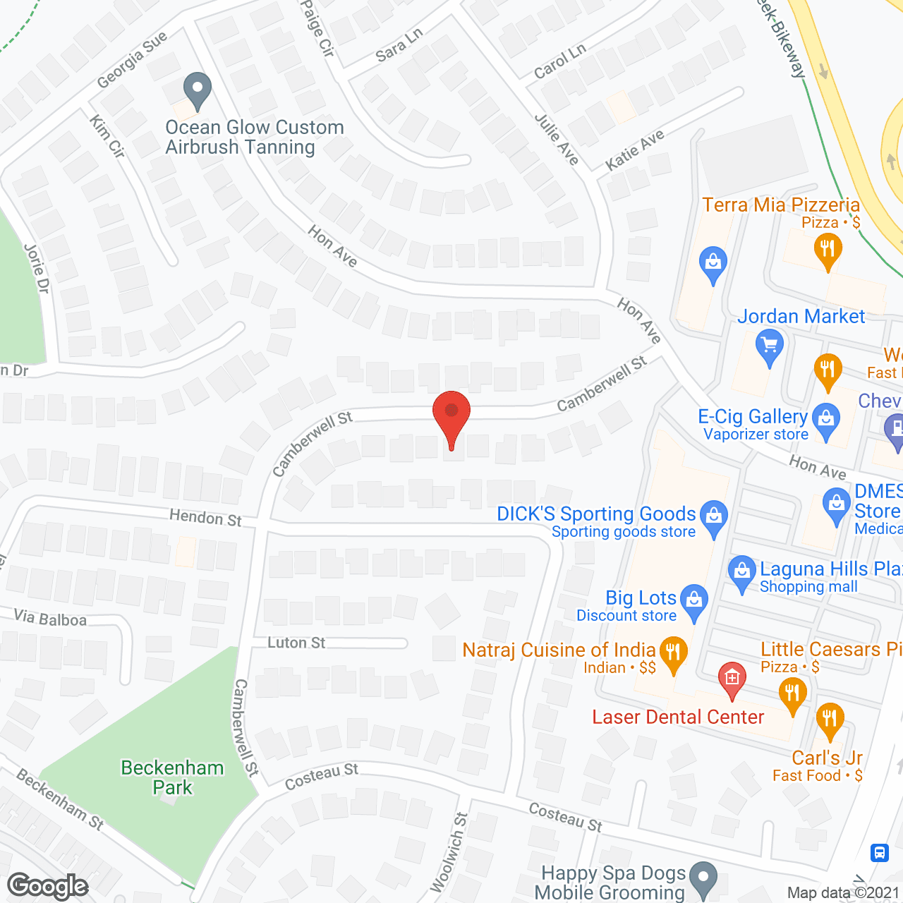 Joyful Home II in google map