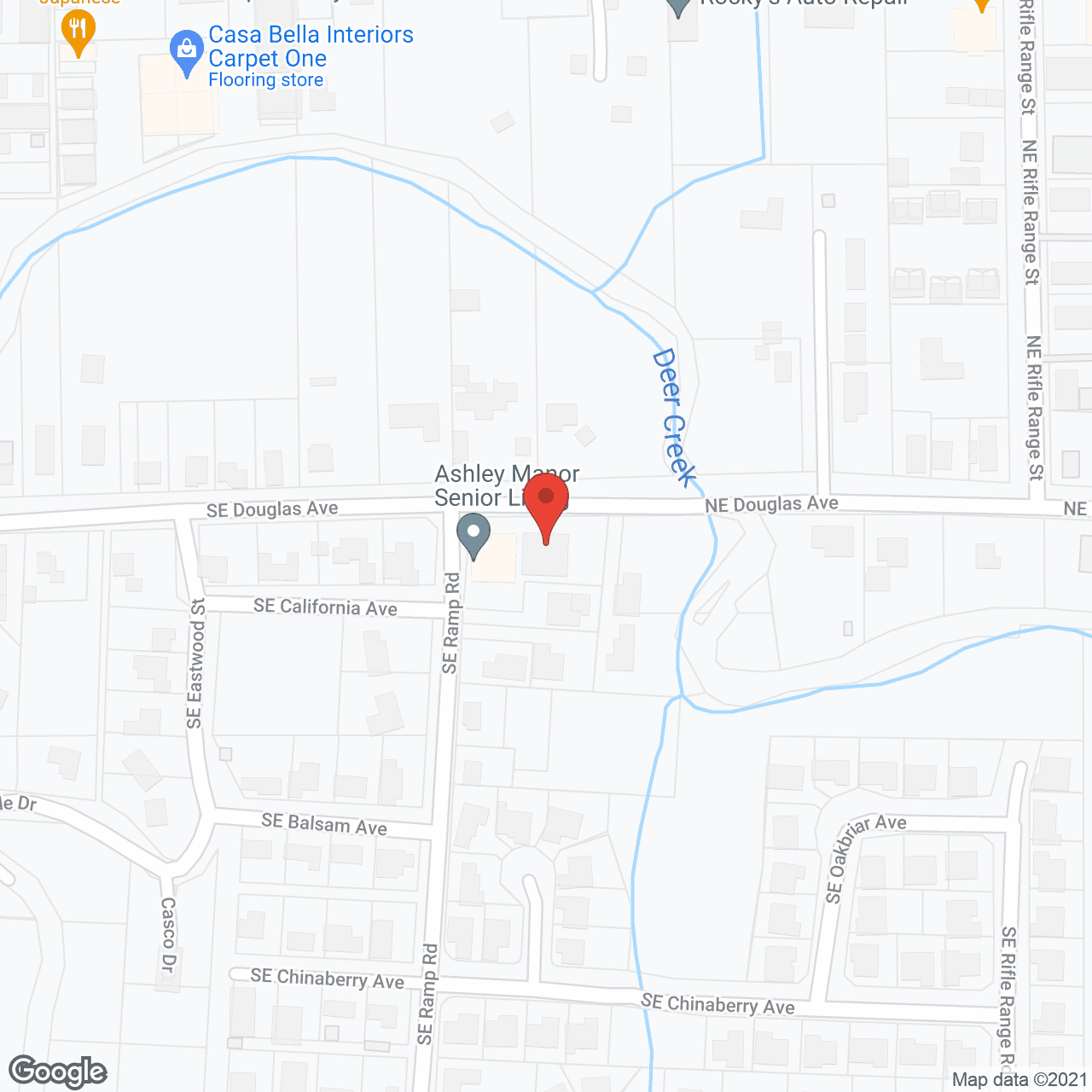 Ashley Manor - Douglas in google map
