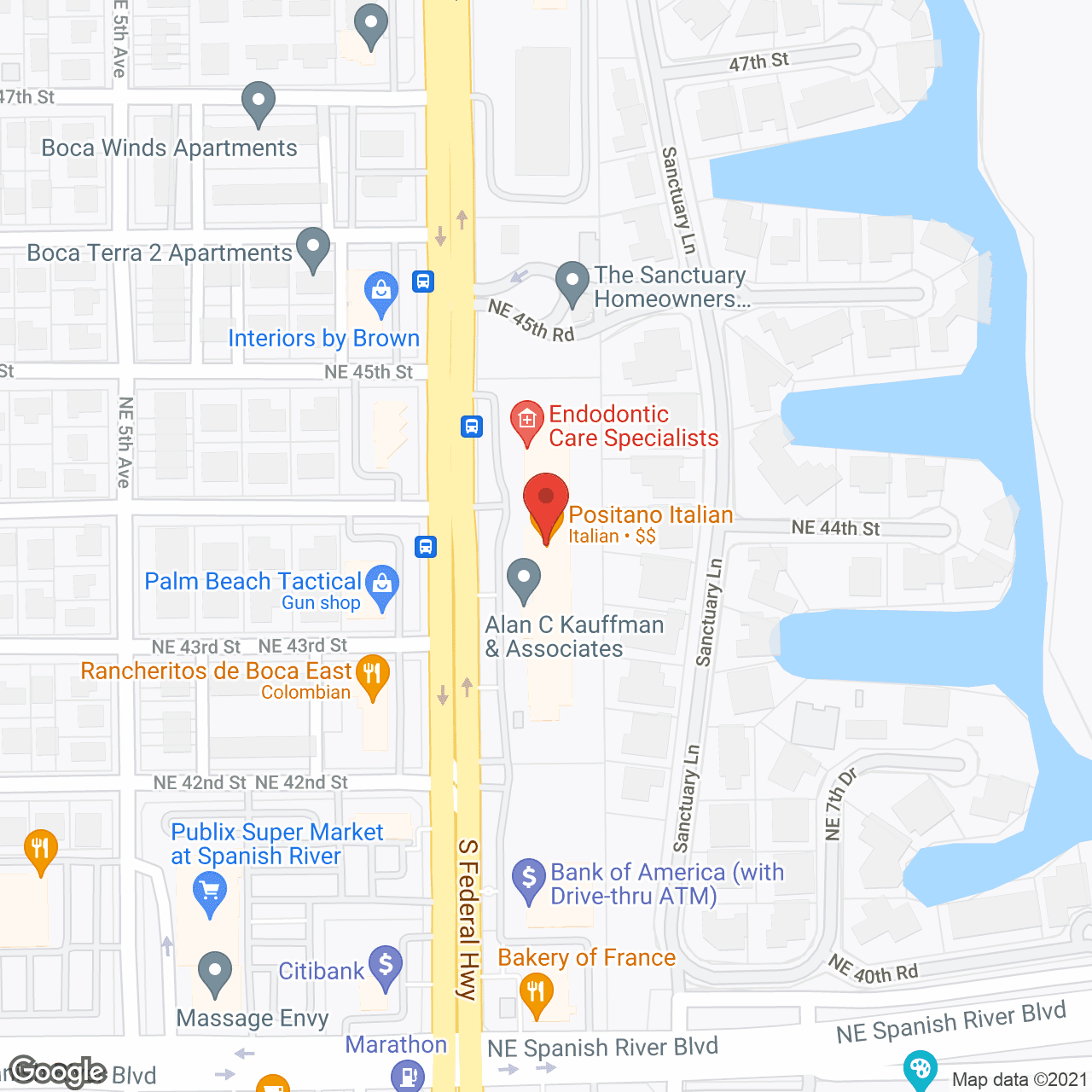 Life Care Companions - Boca Raton in google map