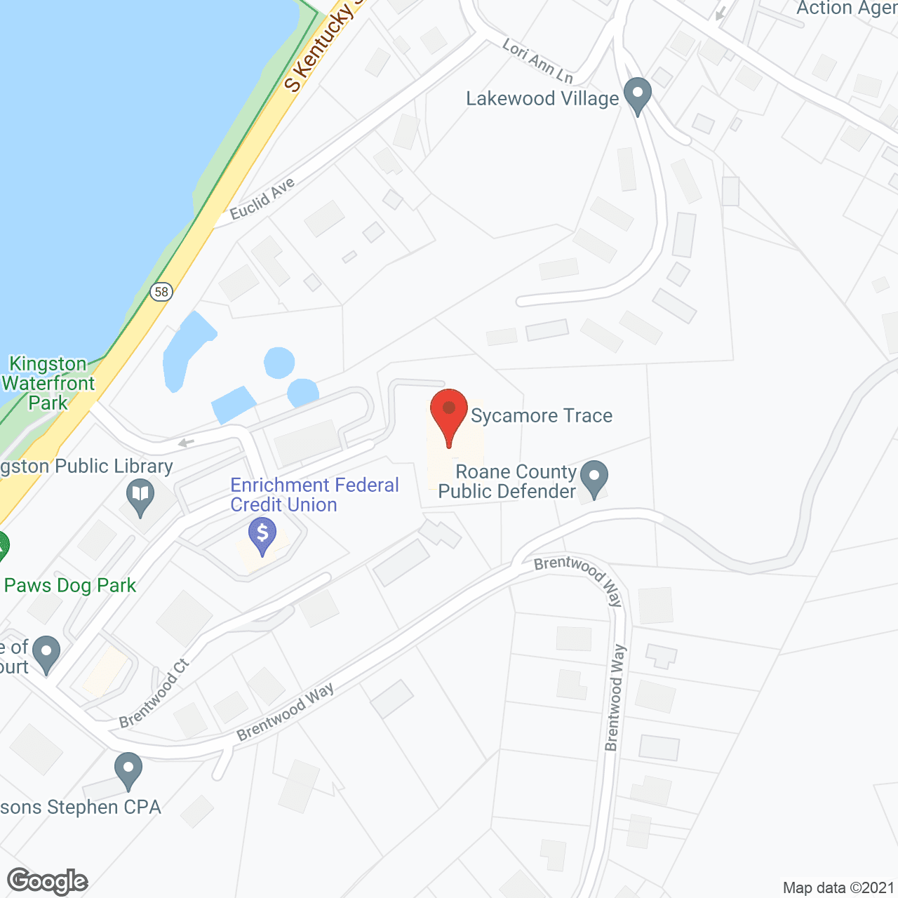 Wellington Place of Kingston in google map