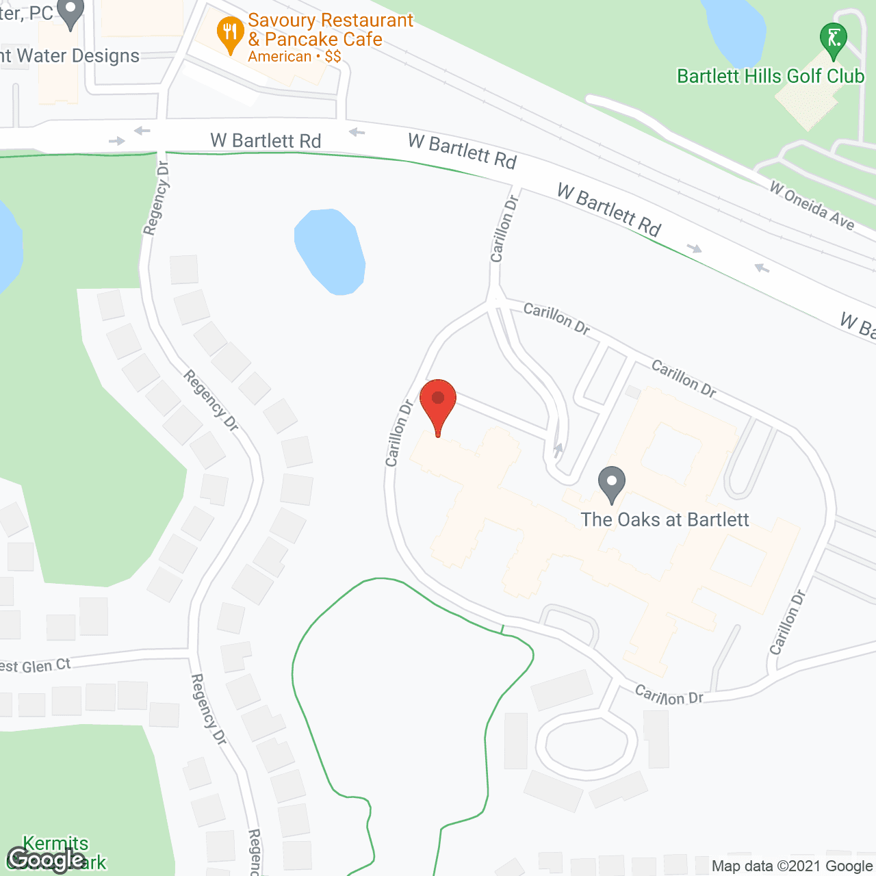 Hearthwood Senior Living in google map