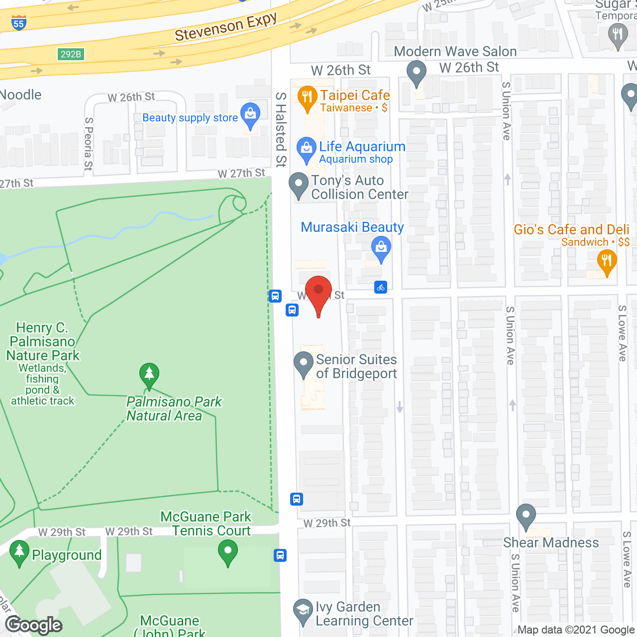 Senior Suites of Bridgeport in google map
