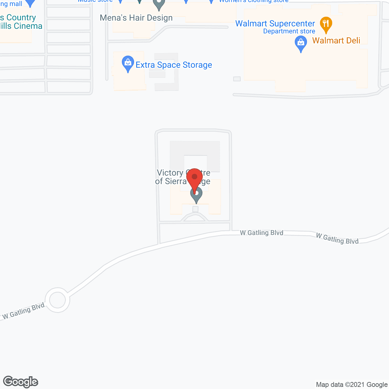 Victory Centre of Sierra Ridge in google map