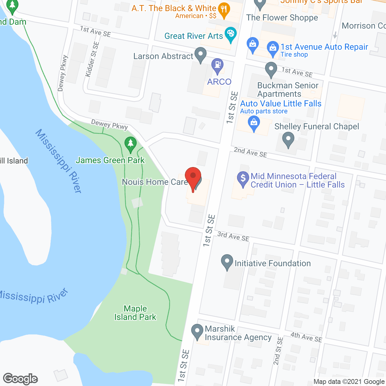 Nouis Home Care, Inc. in google map