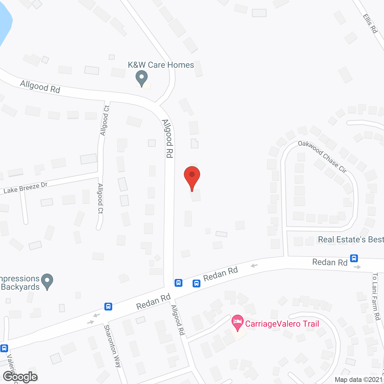 Allgood Personal Care Home in google map