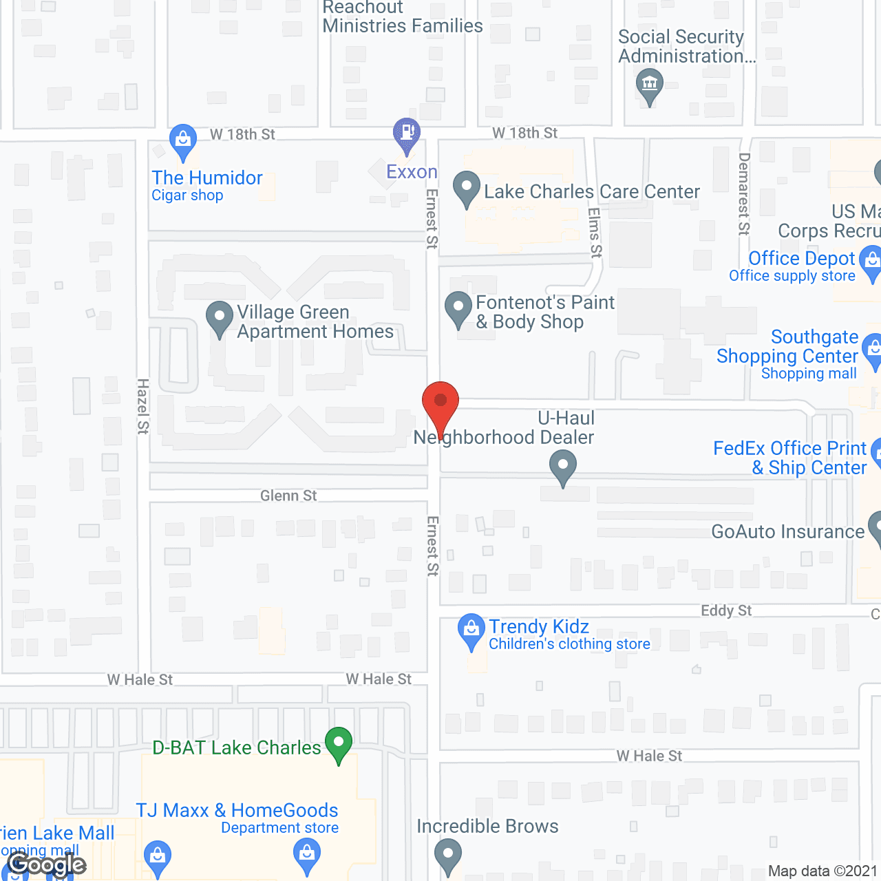 Extended Care Of Southwest LA in google map