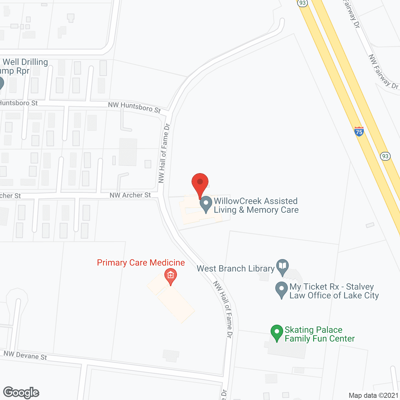 WillowCreek Assisted Living and Memory Care in google map