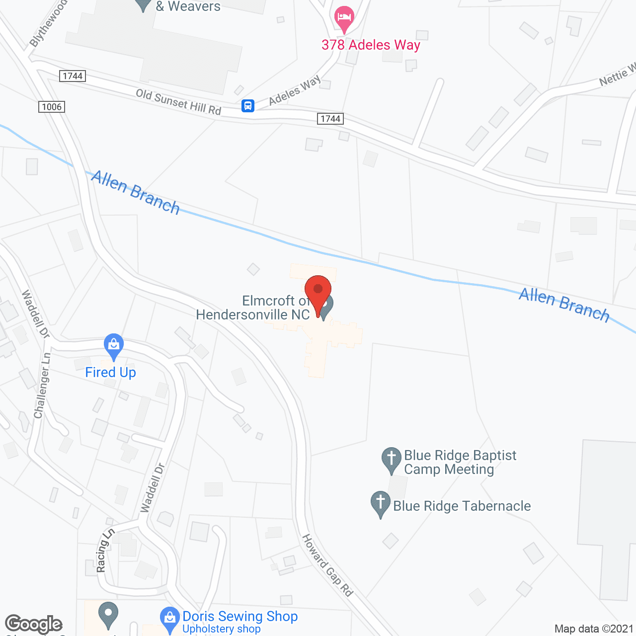 TerraBella Hendersonville in google map
