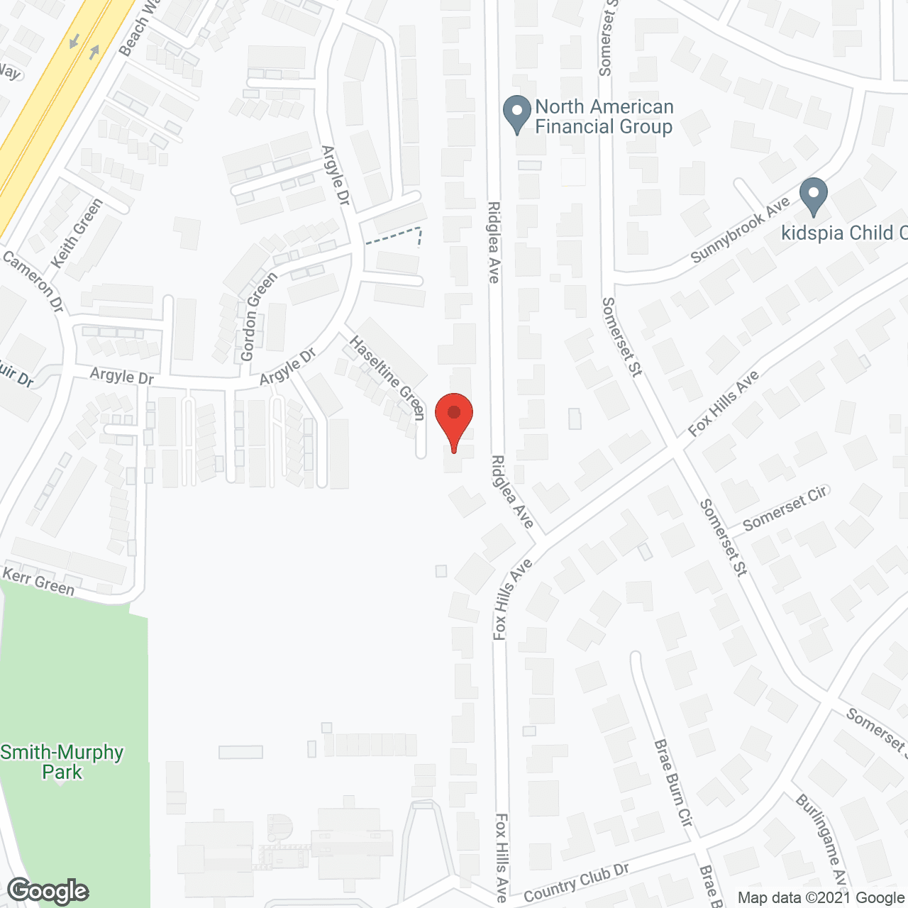 Ridglea Home in google map