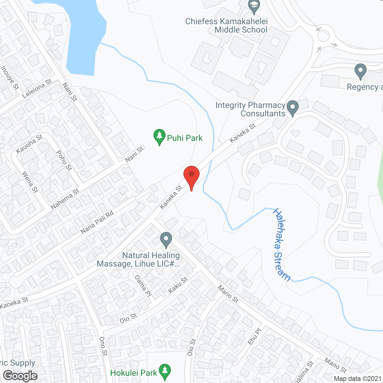 Regency at Puakea in google map