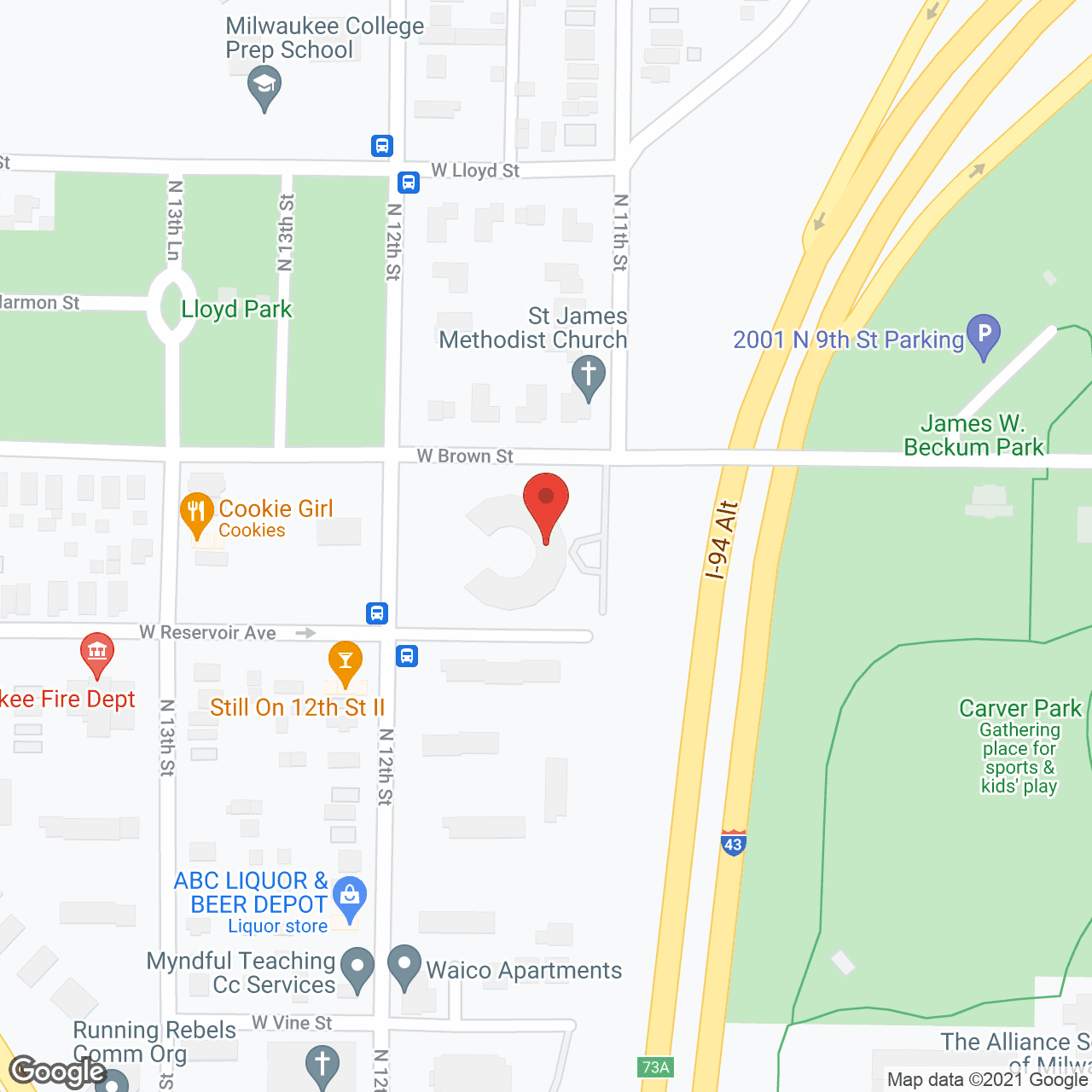 Richardson Manor in google map