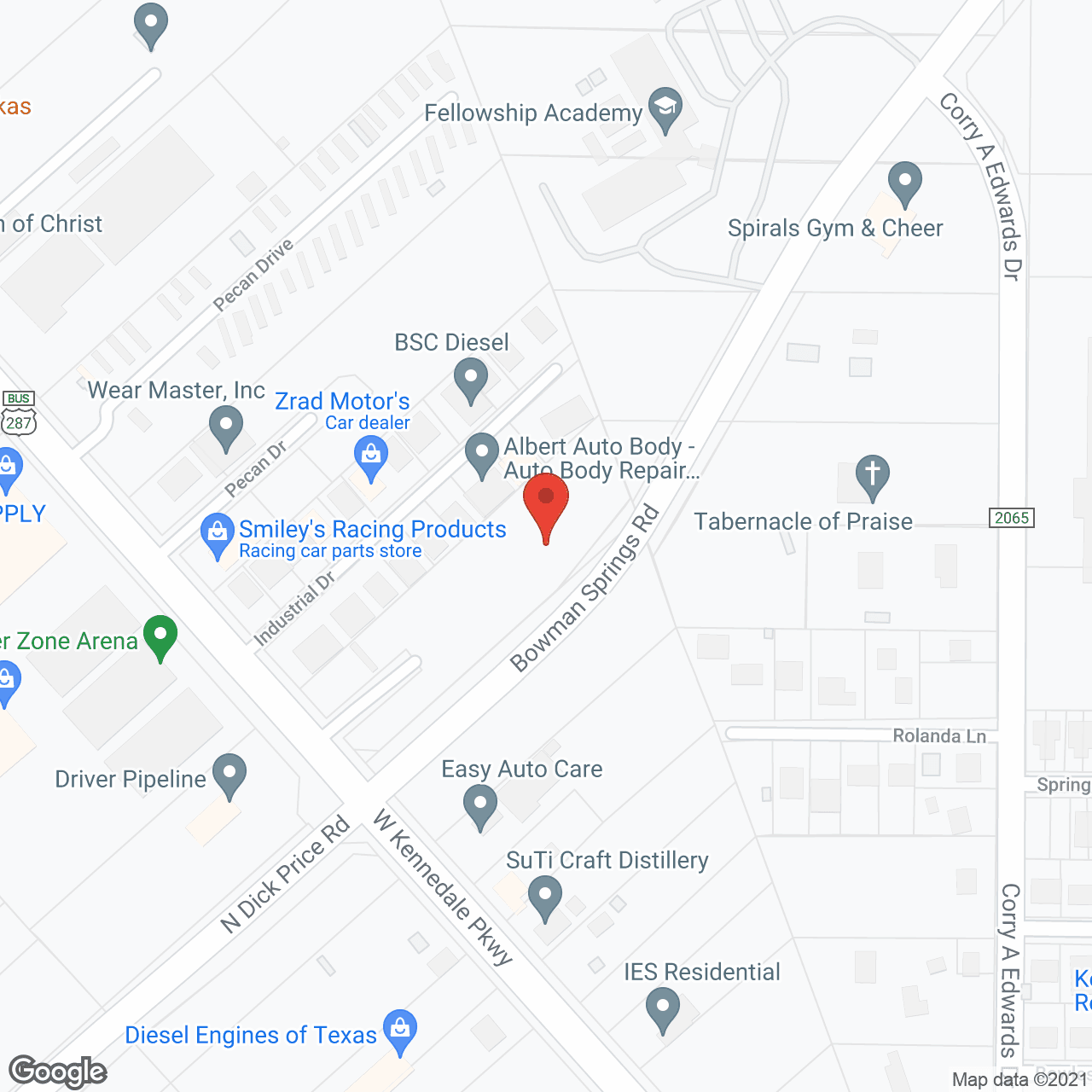 Serenity Inn in google map
