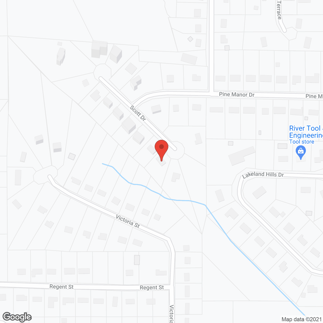 Serenity Living Personal Care Home in google map