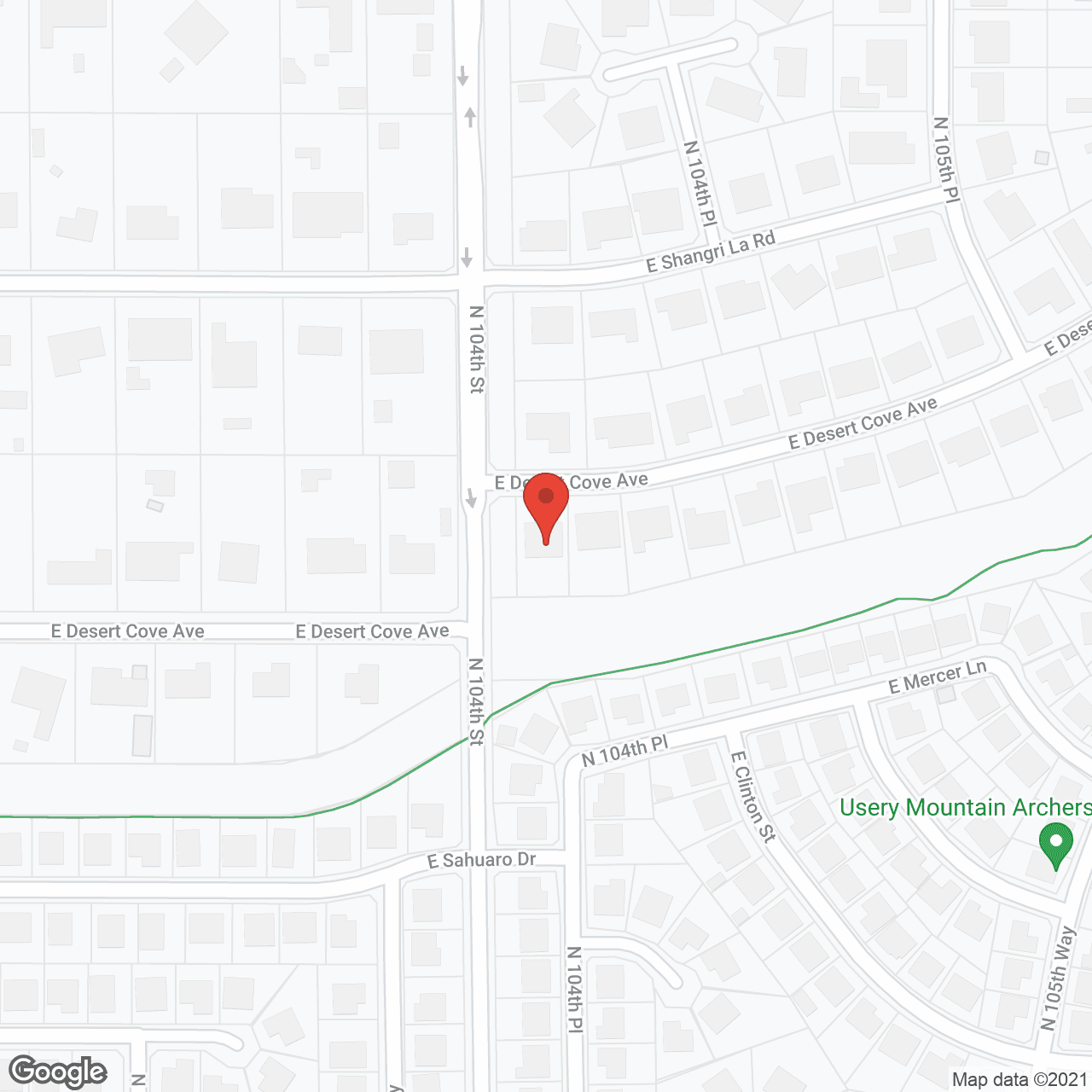 Desert Cove Assisted Living in google map