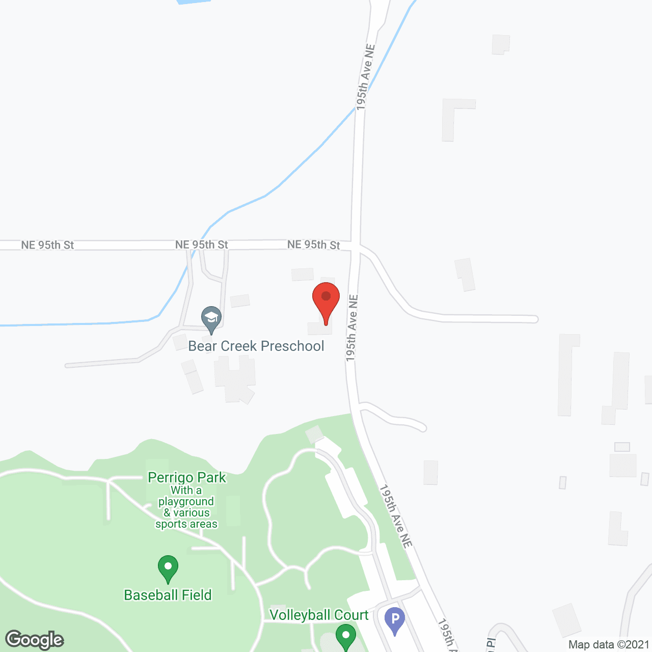 Novelty Hill AFH in google map