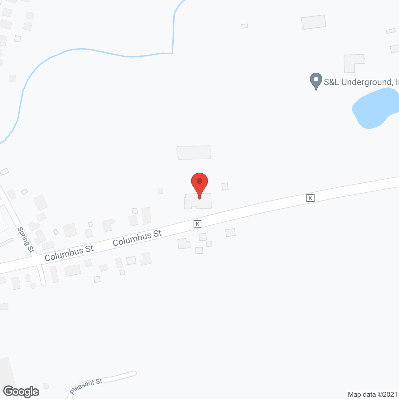Pleasant Vallley in google map