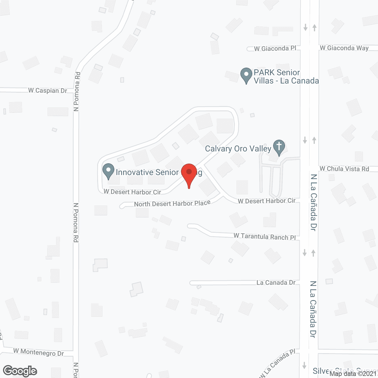 Park Senior Villas - La Cañada in google map