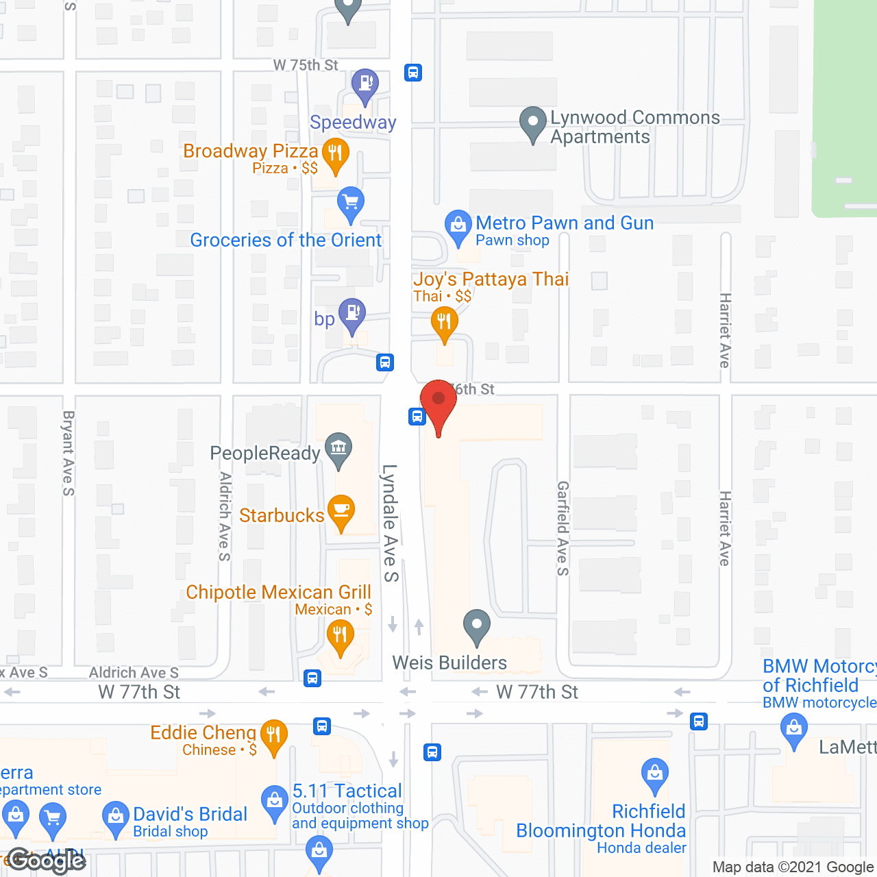 Mainstreet Village in google map