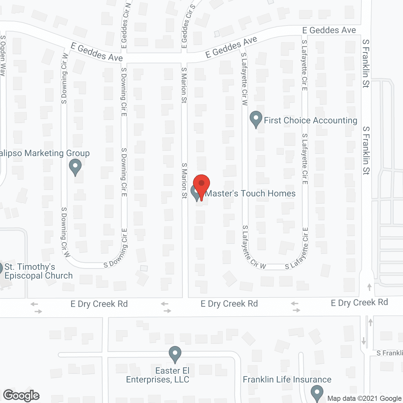 Master's Touch Homes, Inc. in google map