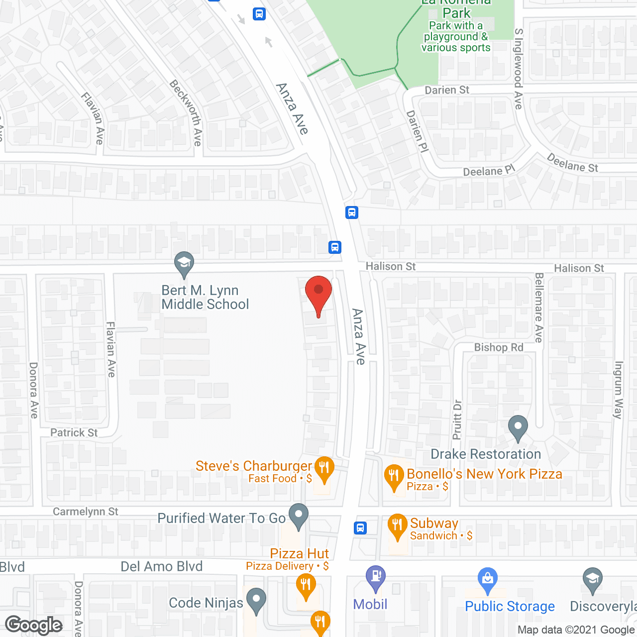 Anza Home Care in google map