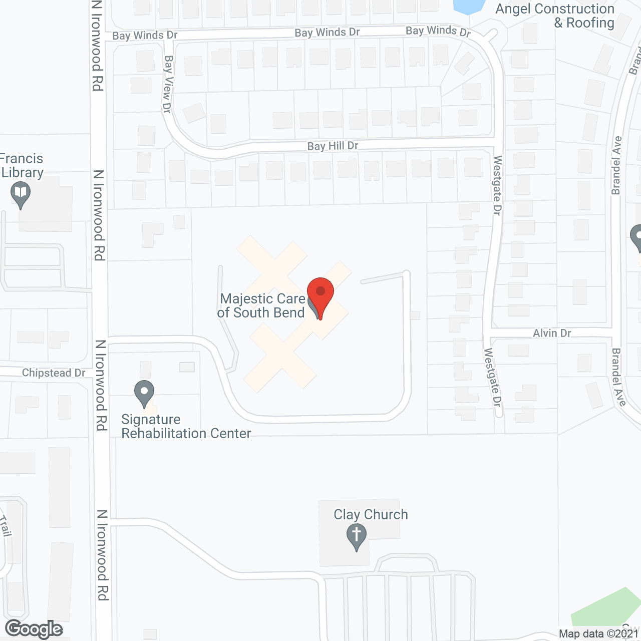 Signature HealthCARE of South Bend in google map