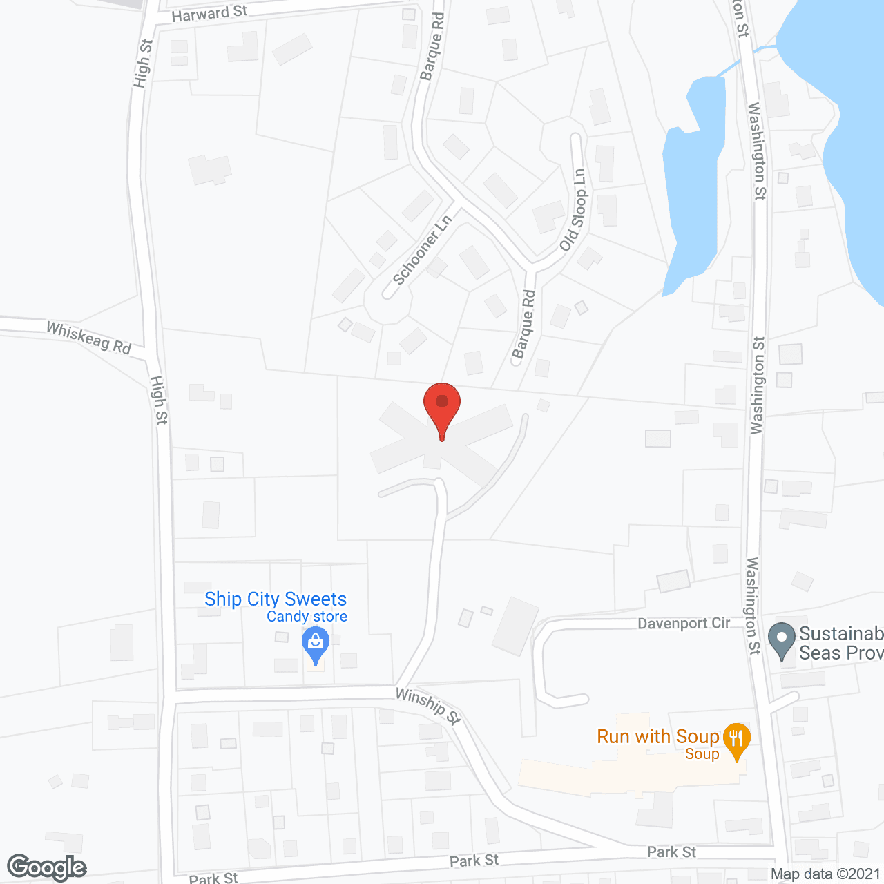 Winship Green Nursing Center in google map
