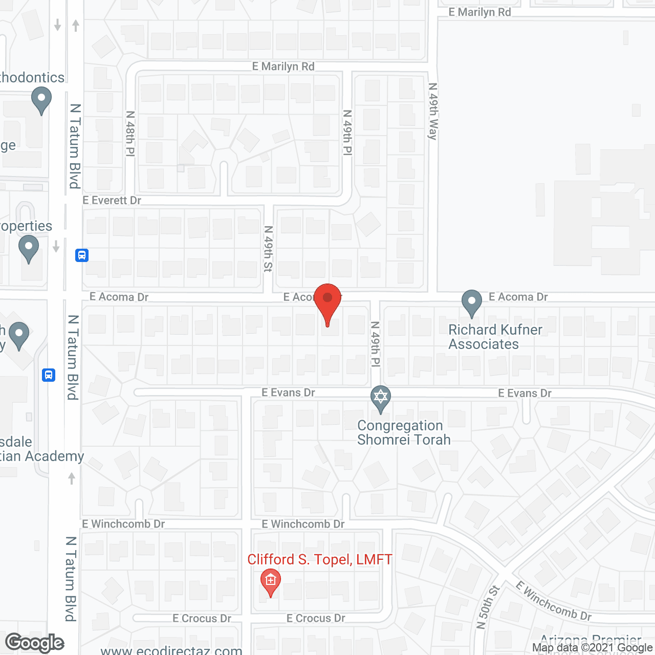 Arizona Spring Care Home 1 LLC - Holy Spirit in google map