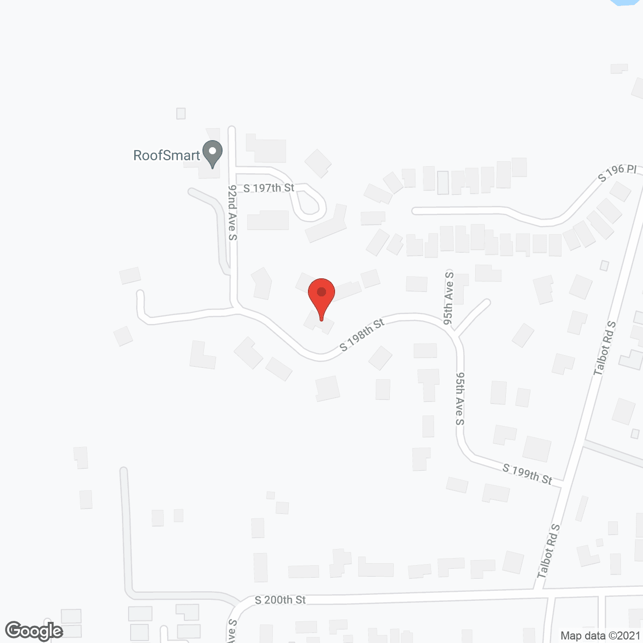 Valley Elderly Care AFH in google map
