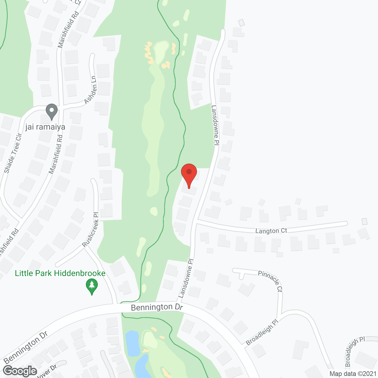 Hidden Brook Care Home in google map
