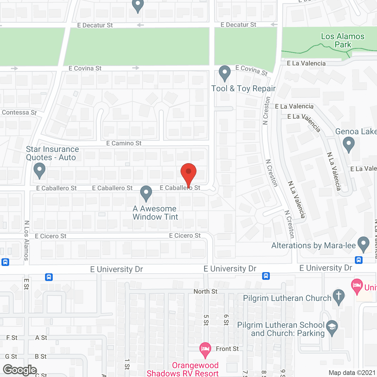 Absolute Assisted Living in google map