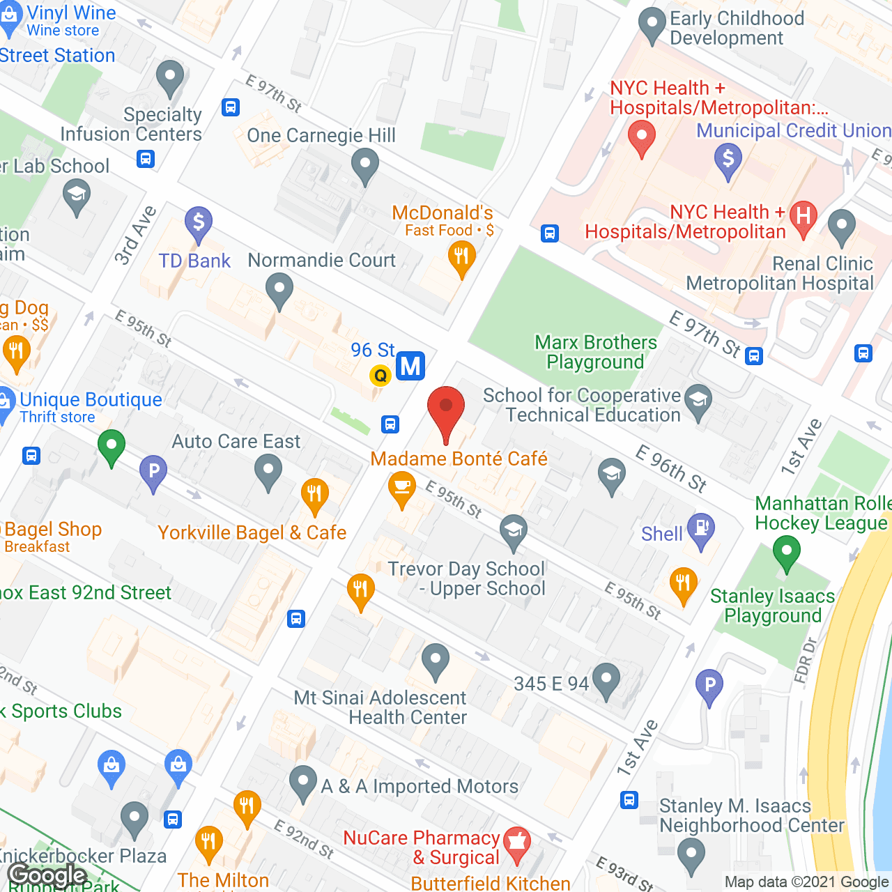 Carnegie East House in google map