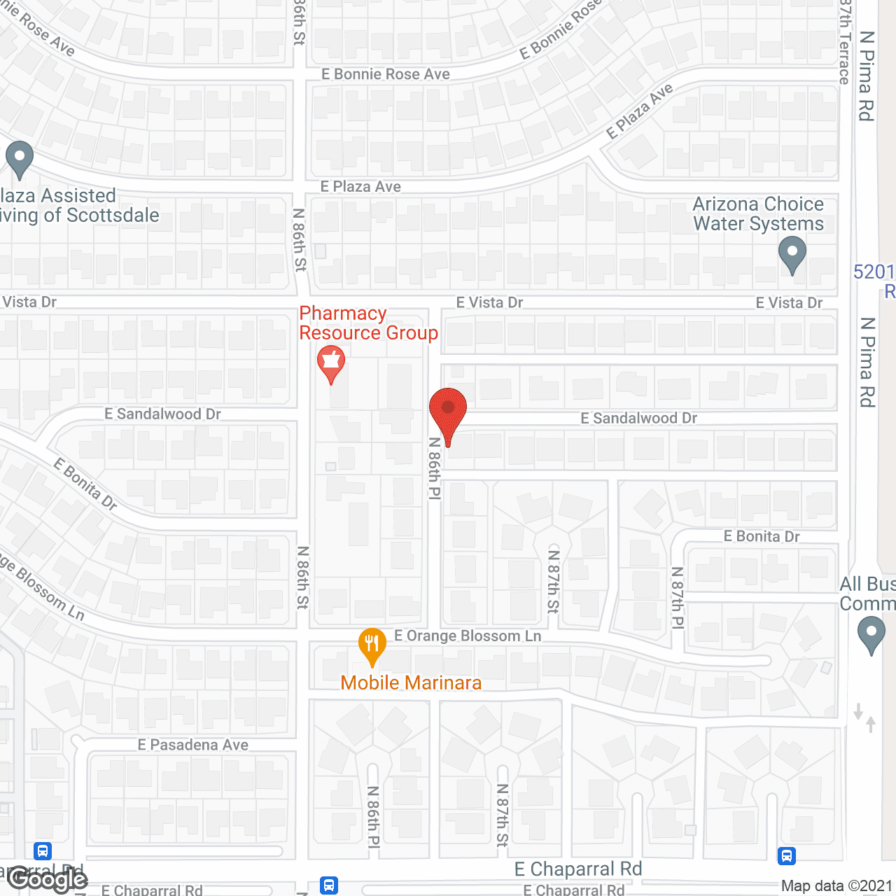 Chaparral Home Care LLC in google map
