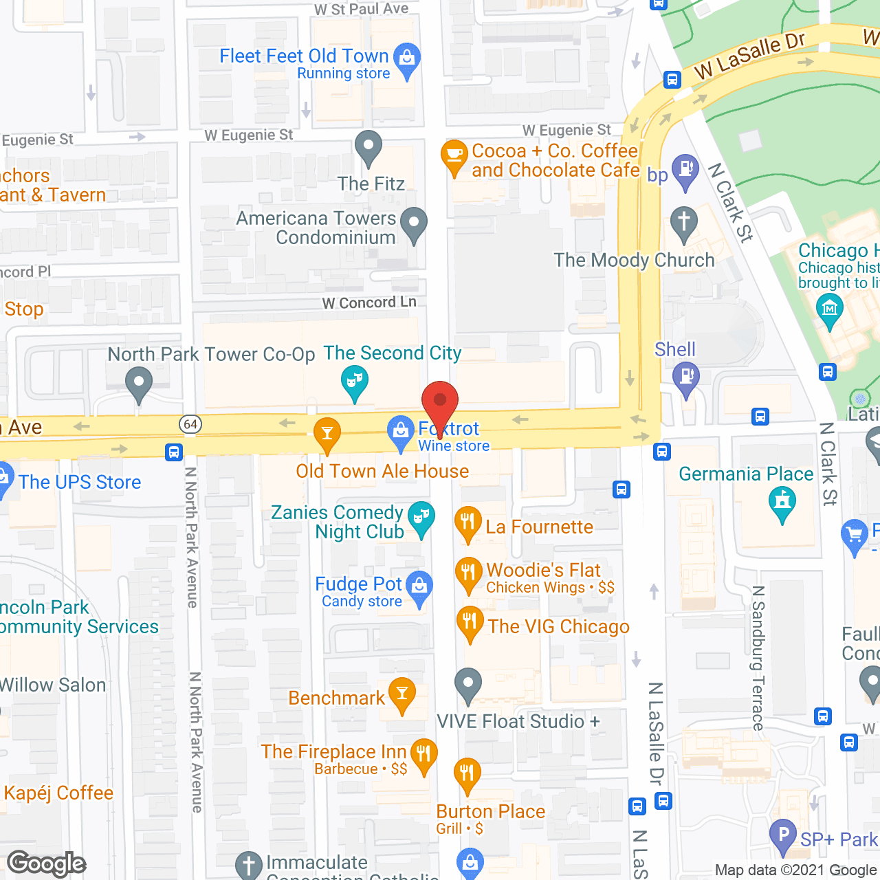 Wood Glen Senior Residences in google map