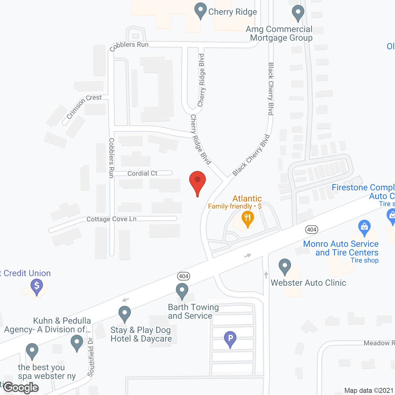 St. Ann's Senior Housing Cherry Ridge in google map