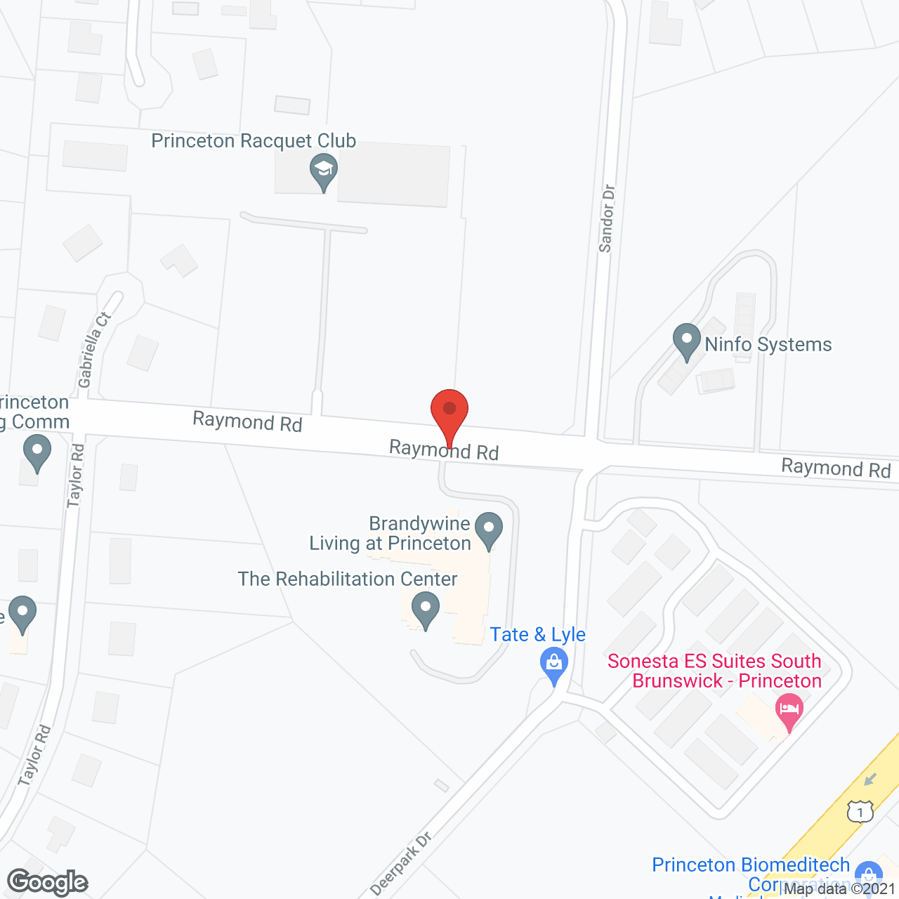 Brandywine Princeton by Monarch in google map