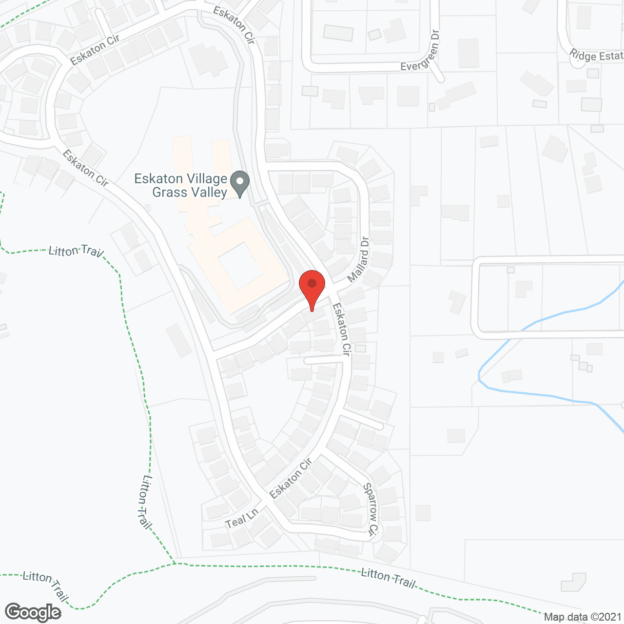 Eskaton Village Grass Valley in google map