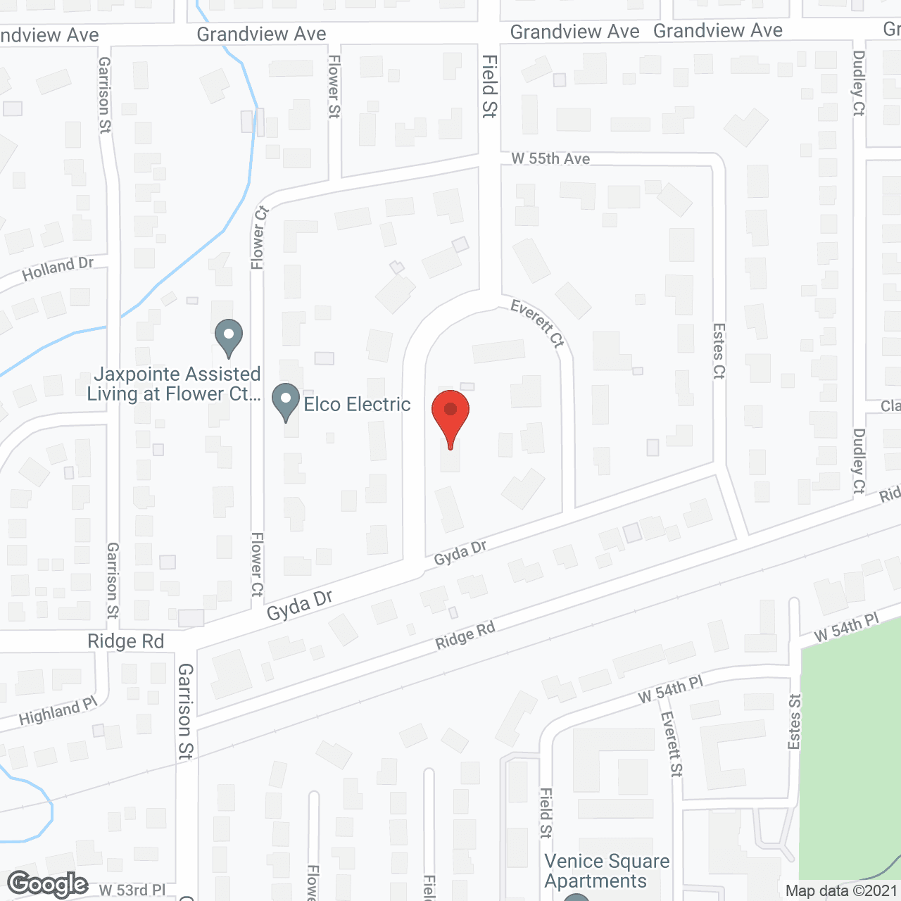 Silver Rose Elder Care in google map