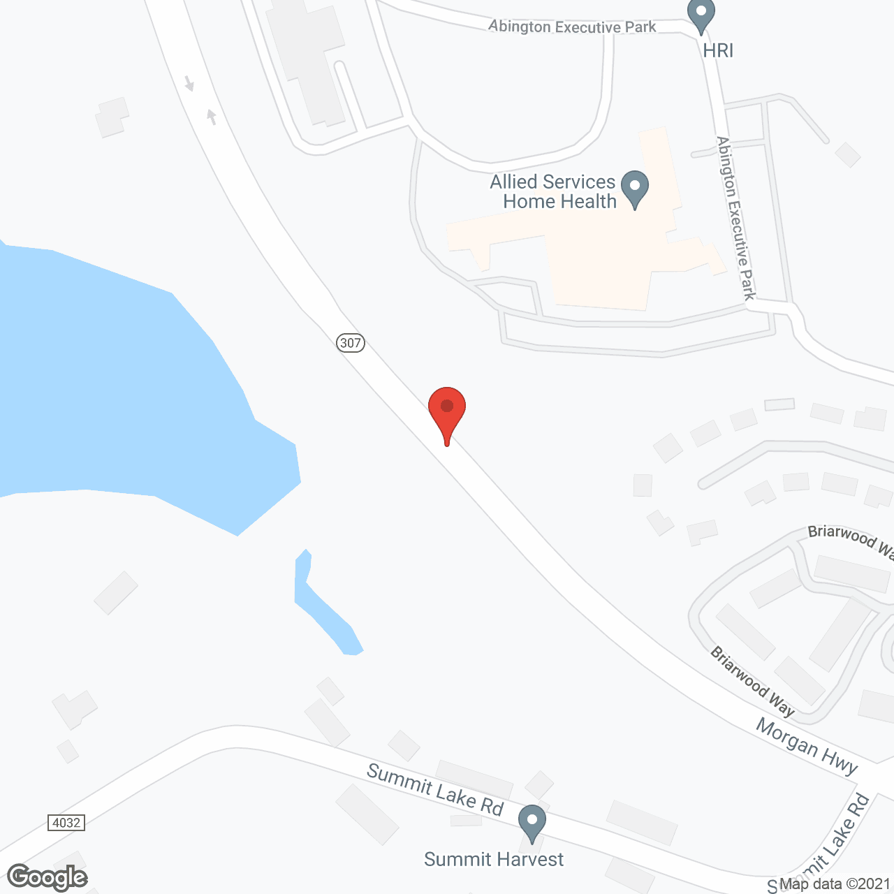 Clarks Summit Senior Living in google map