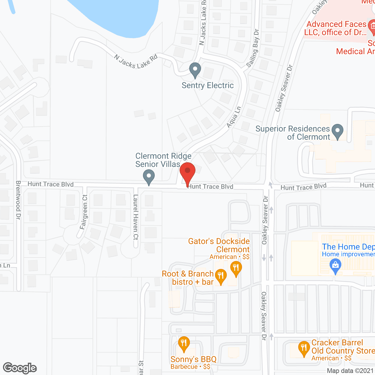Hunt Trace in google map