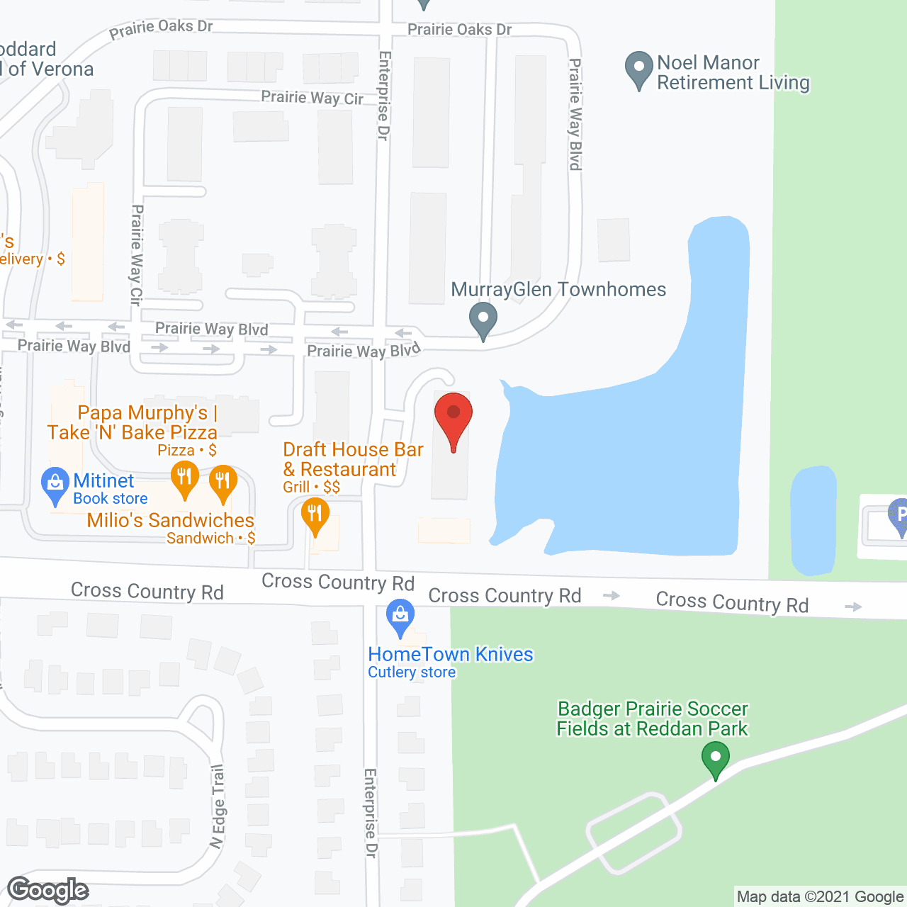 Prairie Oaks Senior Housing II in google map