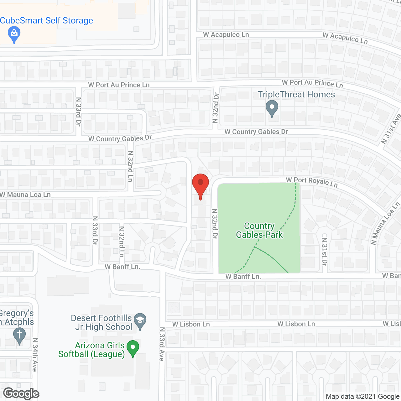 Friendly Adult Home Care in google map