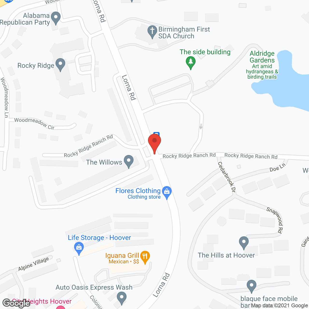 Holiday Rocky Ridge Retirement Community in google map