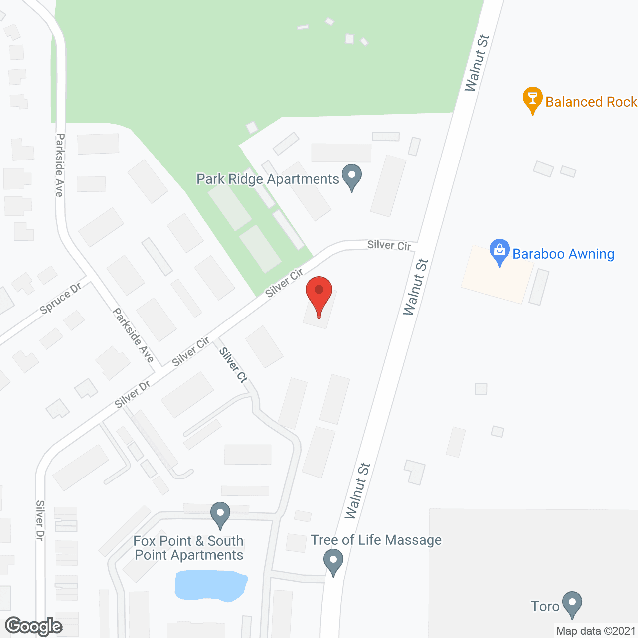 Artisan Senior Living Baraboo in google map