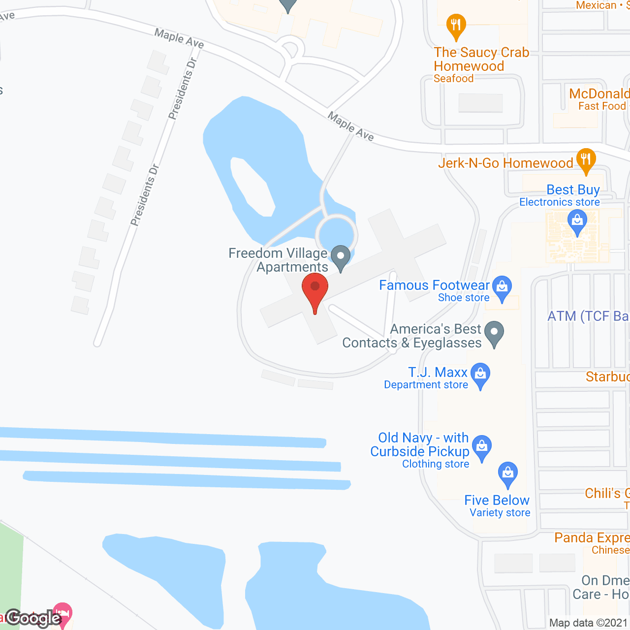 ProMedica Homewood in google map