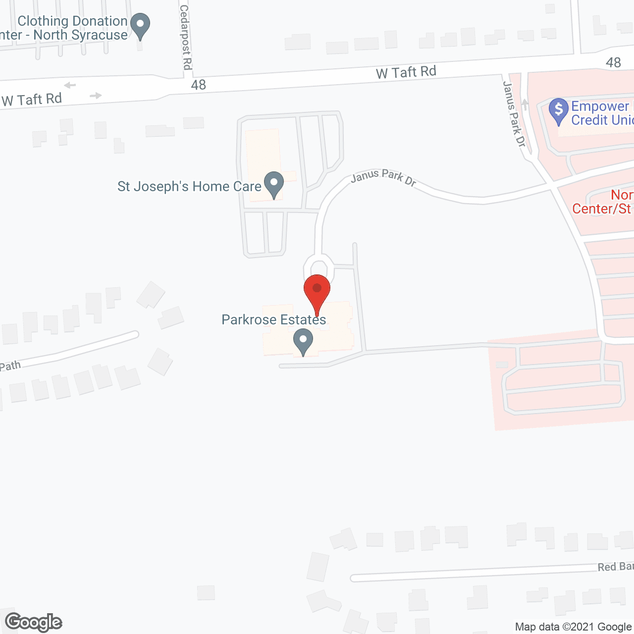 Parkrose Estates in google map