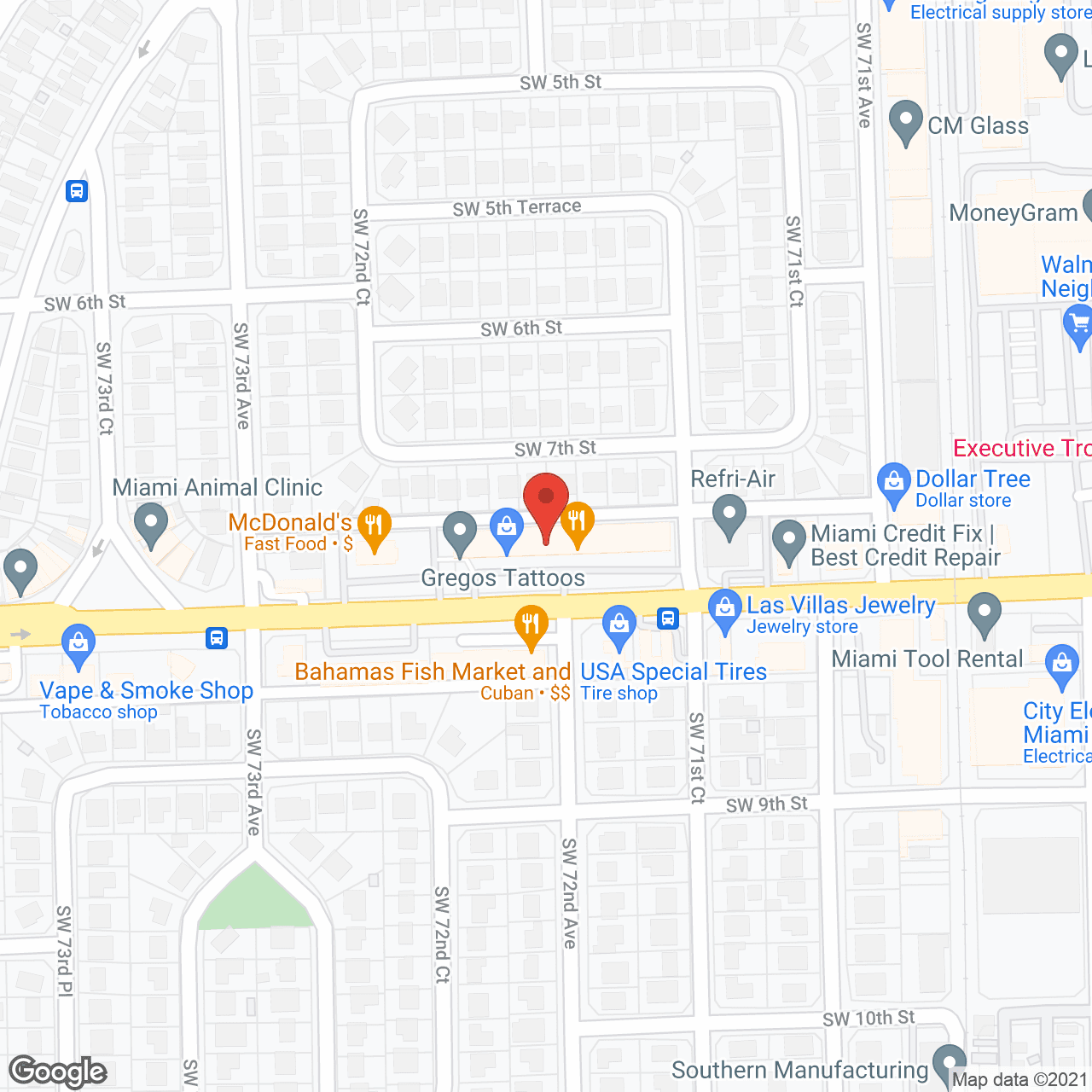 F & E Home Health Care in google map